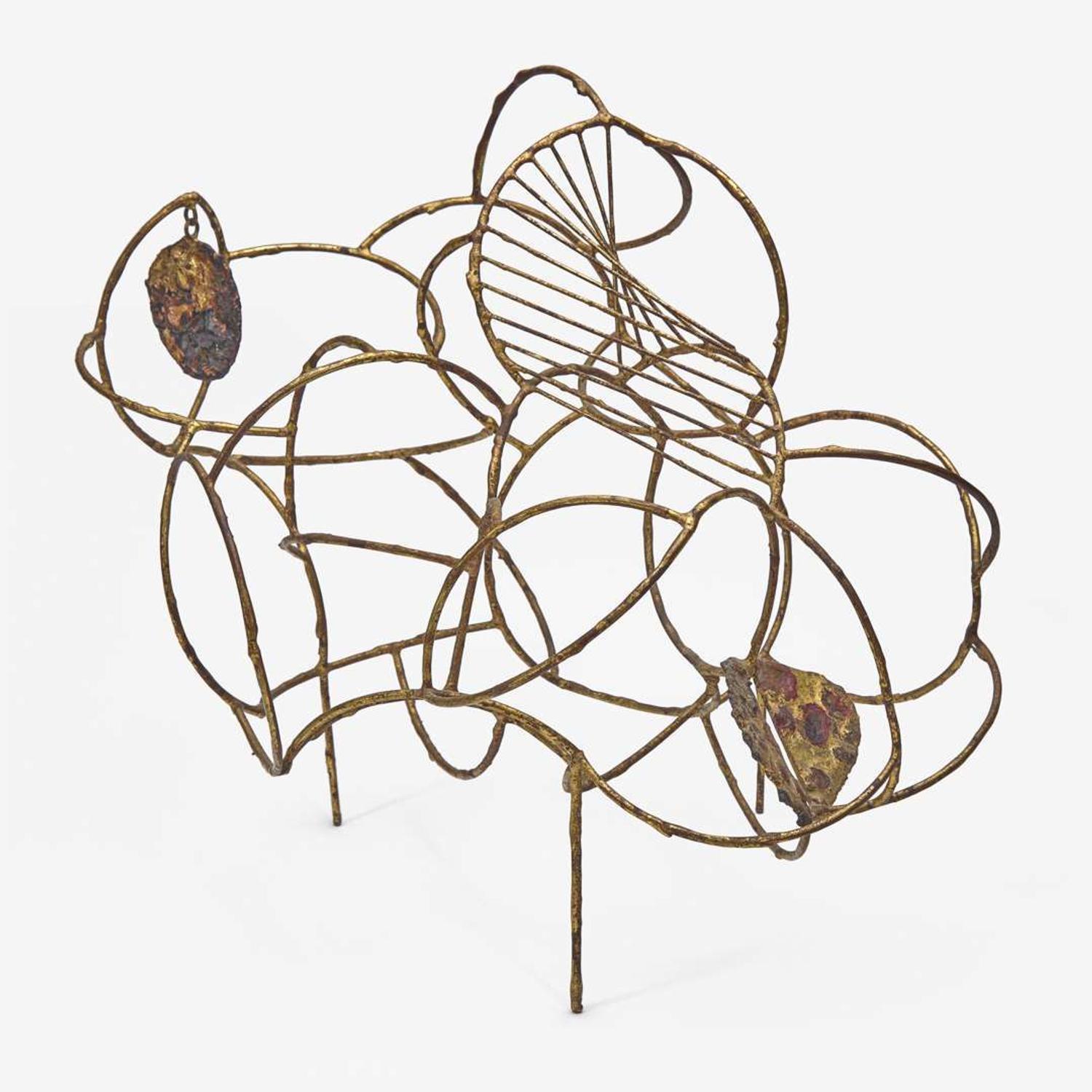 Harry Bertoia (American, 1915-1978) Bent Wire Sculpture