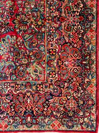 A Sarouk Wool Rug