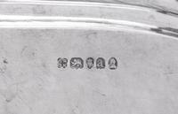 A George III Silver Armorial Tray