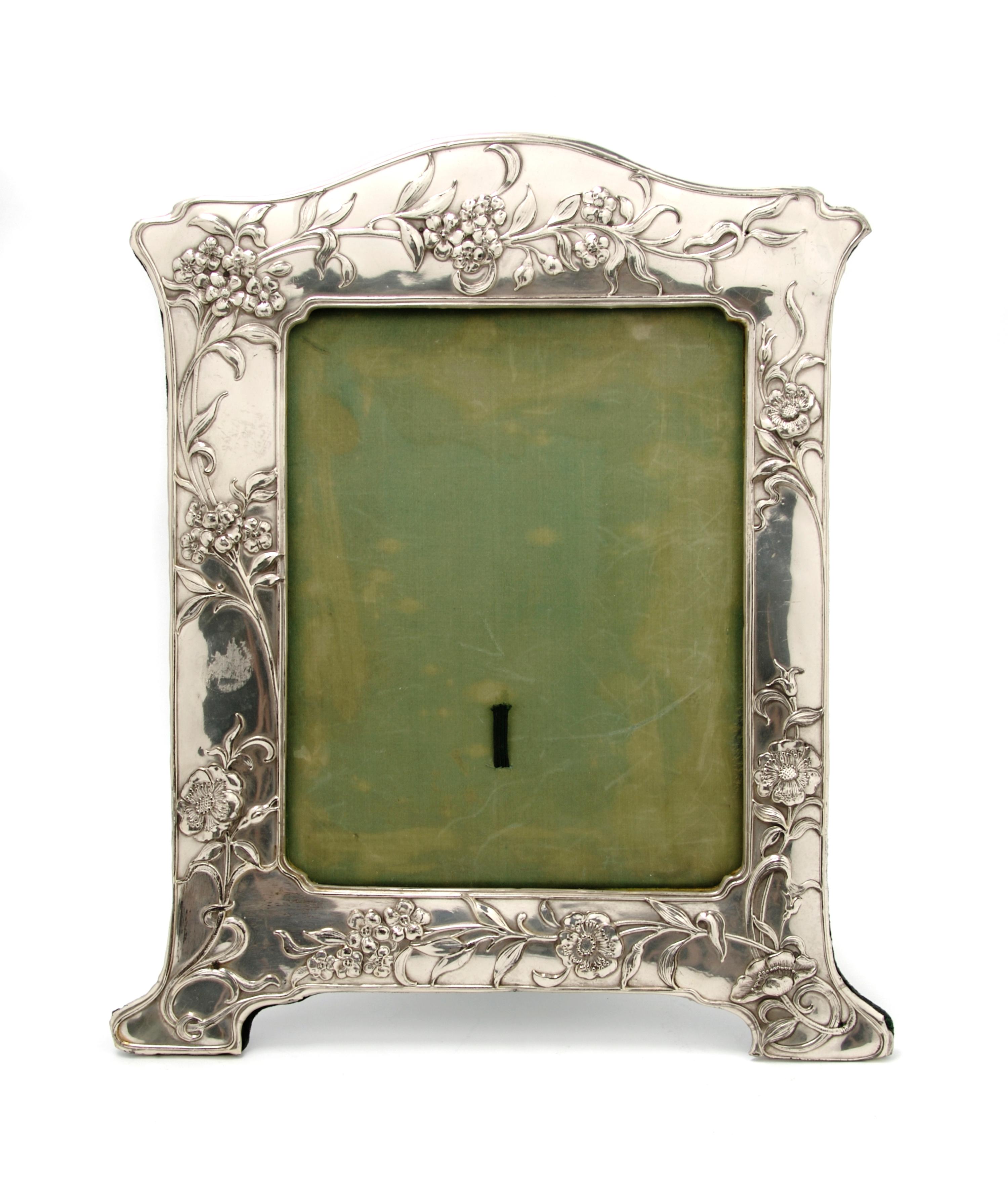 An American Sterling Silver Frame, Gorham, Height 15 x width 13 inches.