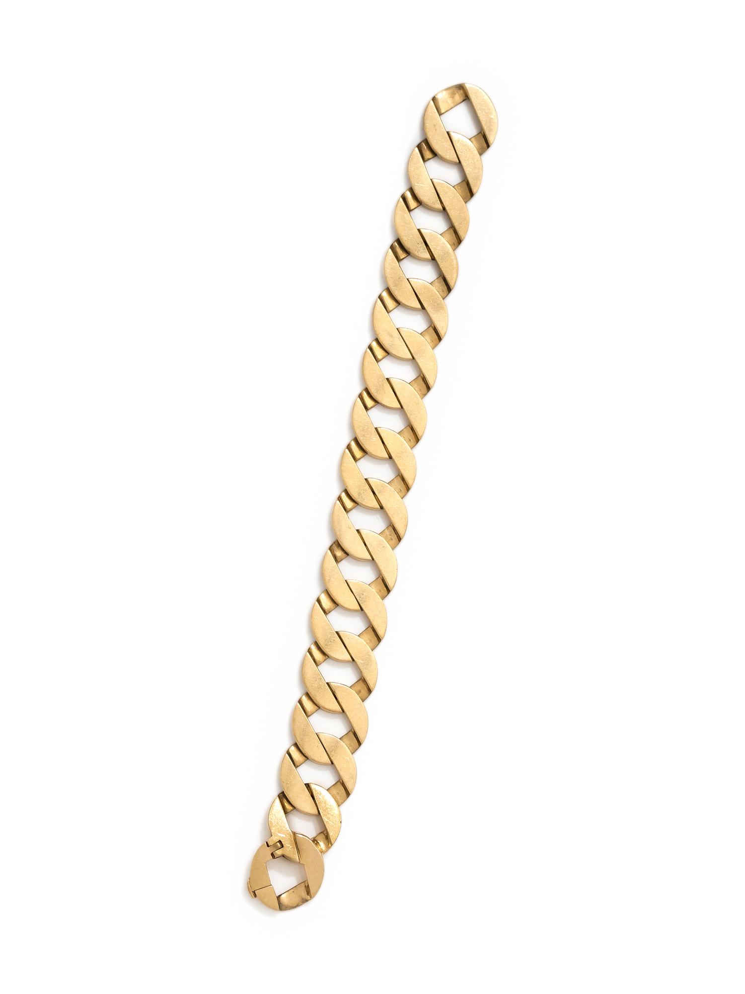 YELLOW GOLD BRACELET