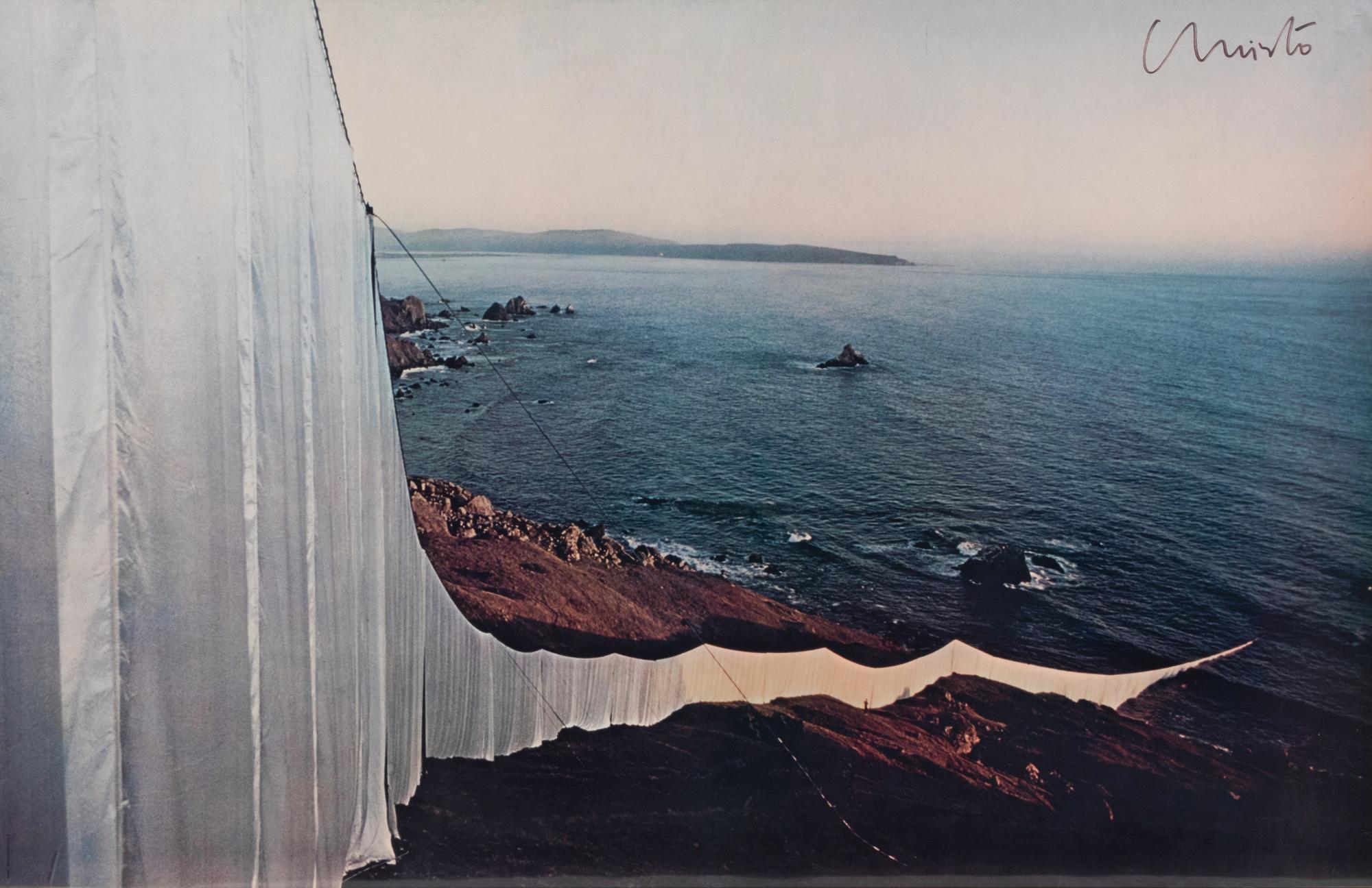 Running Fence, Sonoma and Marin Counties, California, 1972-76 and V alley Curtain, Rifle, Colorado , 1970-72