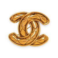 Chanel, Quilted CC Brooch