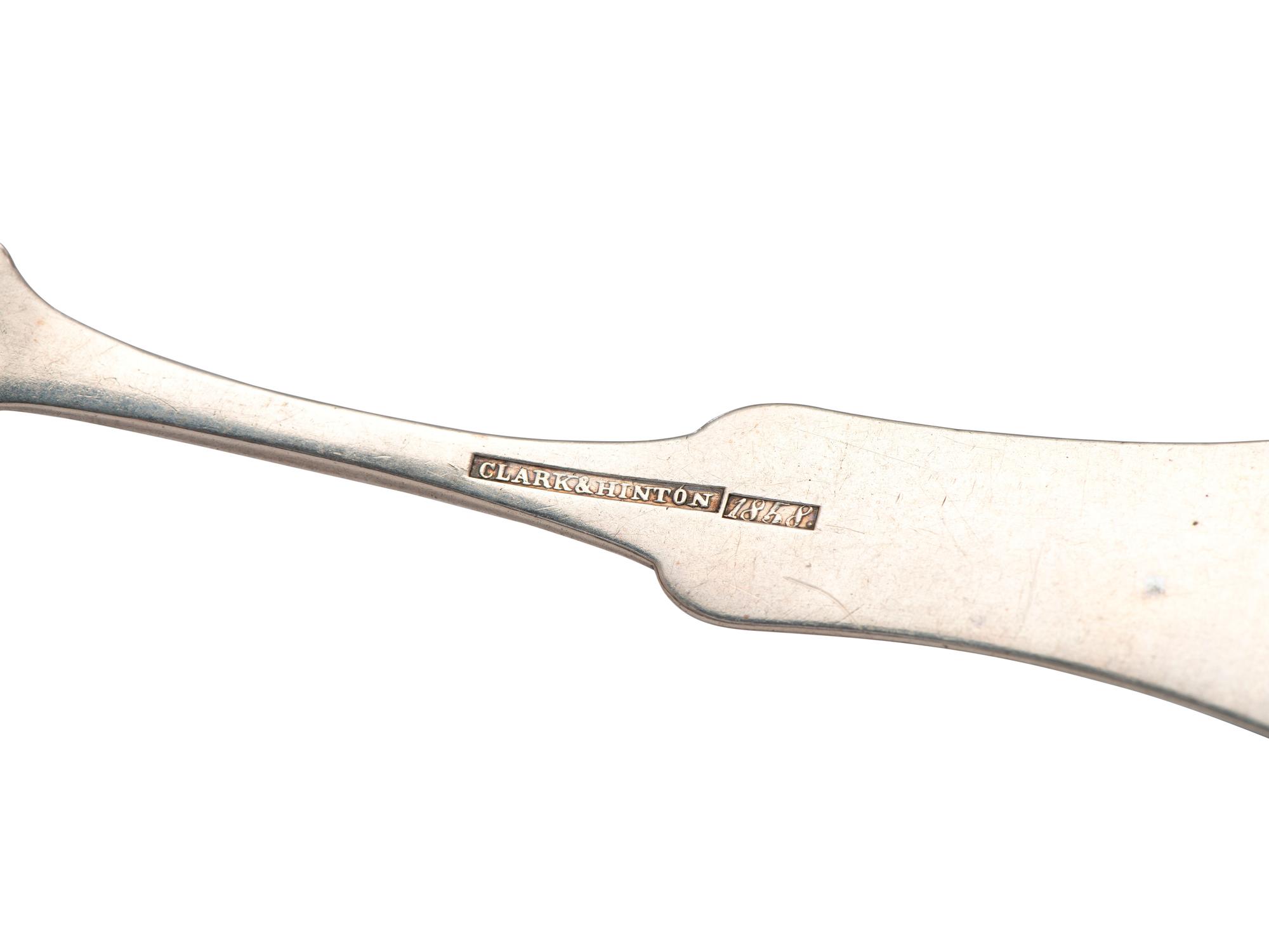 A Collection of Kentucky Coin Silver Flatware