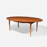 Finn Juhl "Judas" Dining Table, Niels Vodder, Denmark, circa 1950