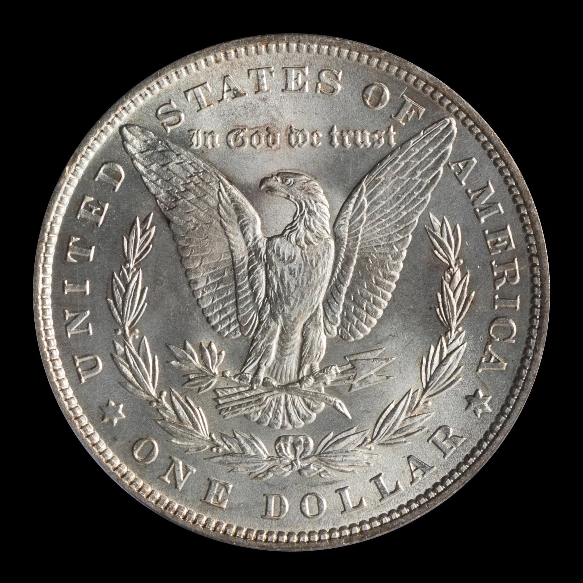 A United States 1879 Morgan Silver Dollar Coin