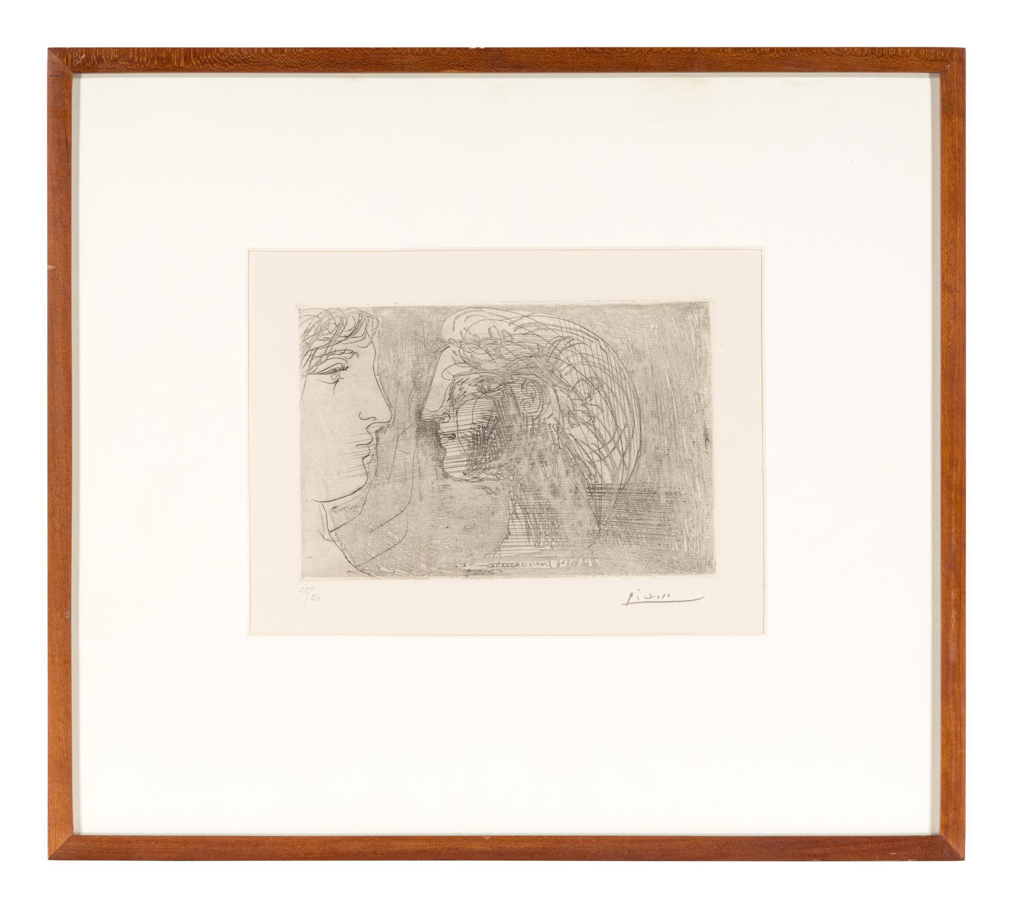 Jeune sculpteur devant un buste de Marie-Thérèse, 1934