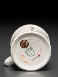 A Moving Van Operator's Porcelain Occupational Shaving Mug