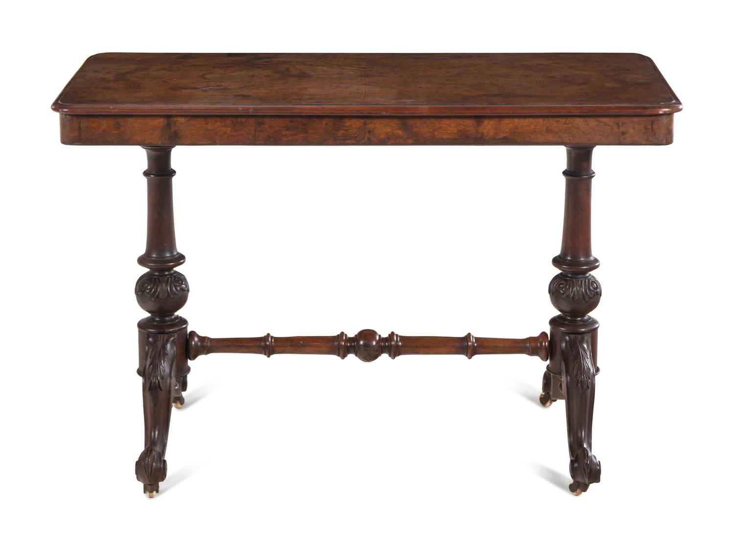 A Late William IV Walnut Sofa Table