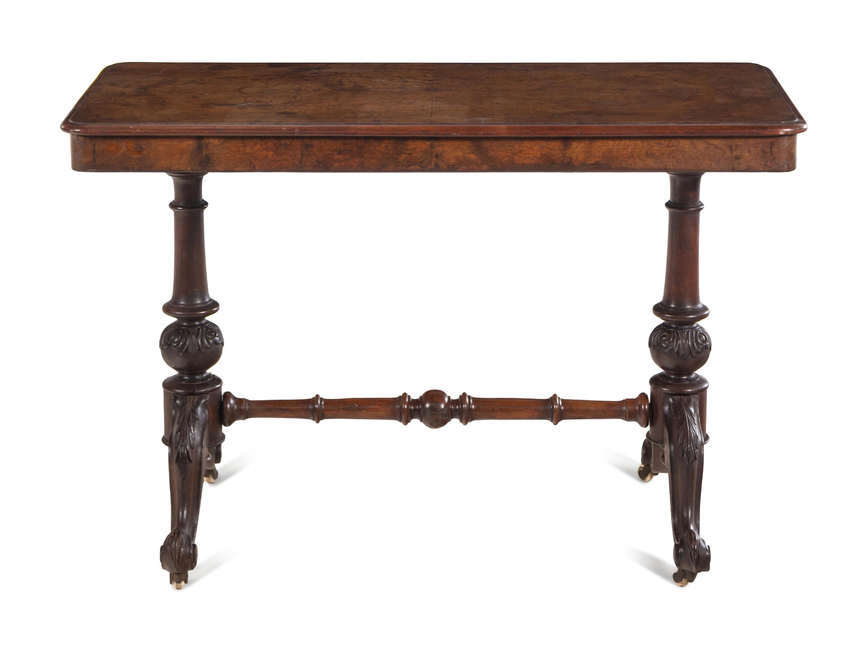A Late William IV Walnut Sofa Table