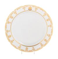 A Nicholas I Imperial Porcelain Factory Serving Platter