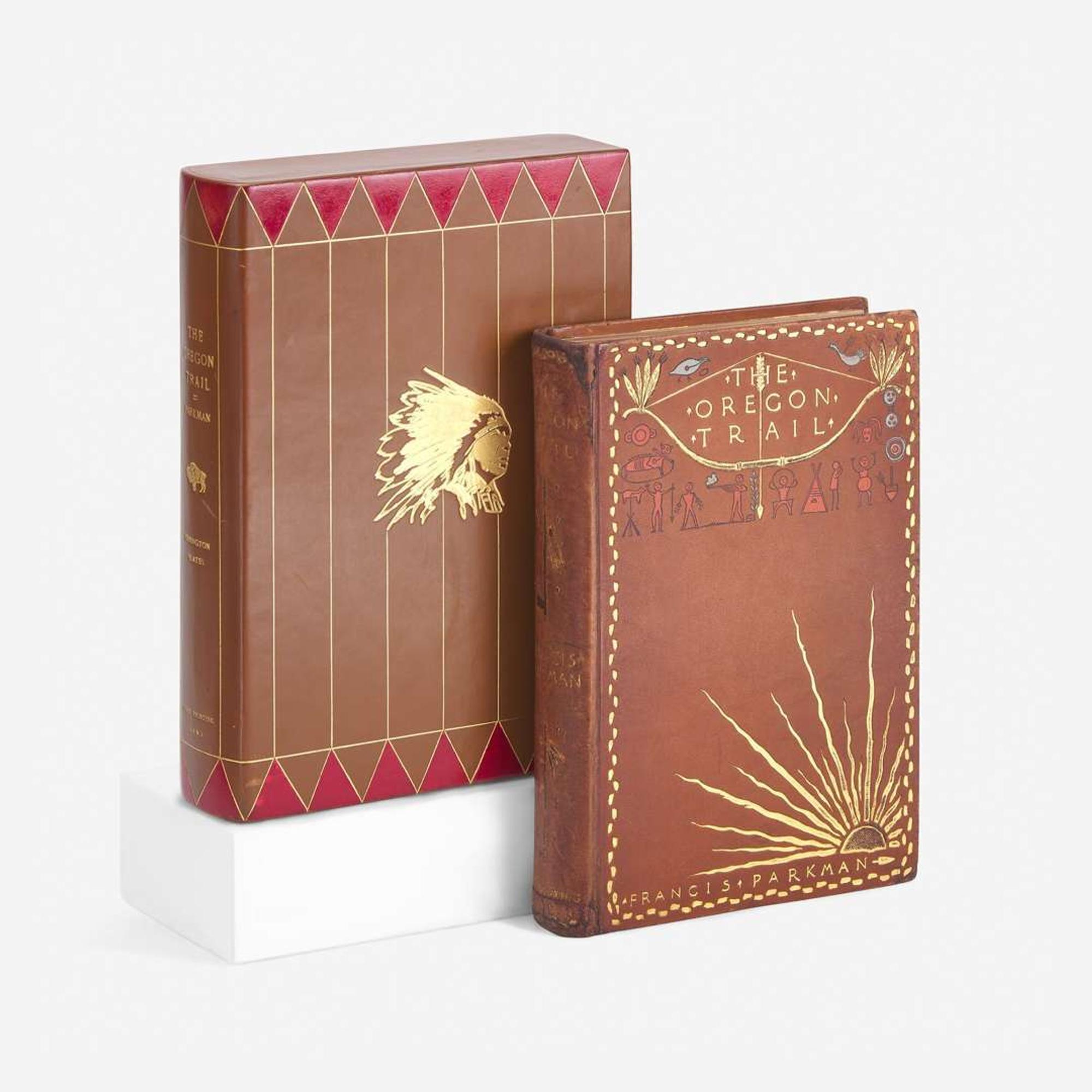 [Fine Bindings] Parkman, Francis The Oregon Trail, Sketches of Prairie and Rocky-Mountain Life