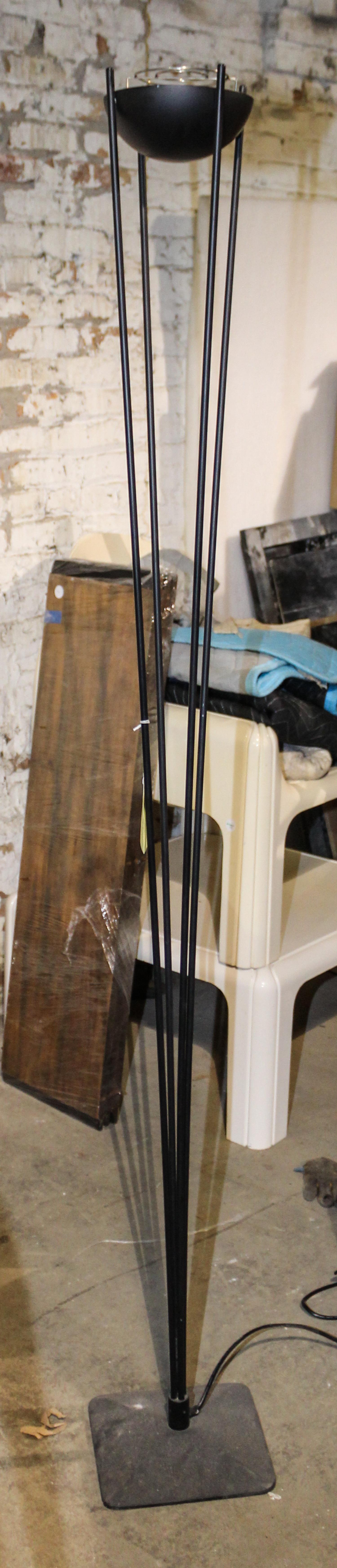 A Floor Lamp. Height 74 1/2 inches (overall).