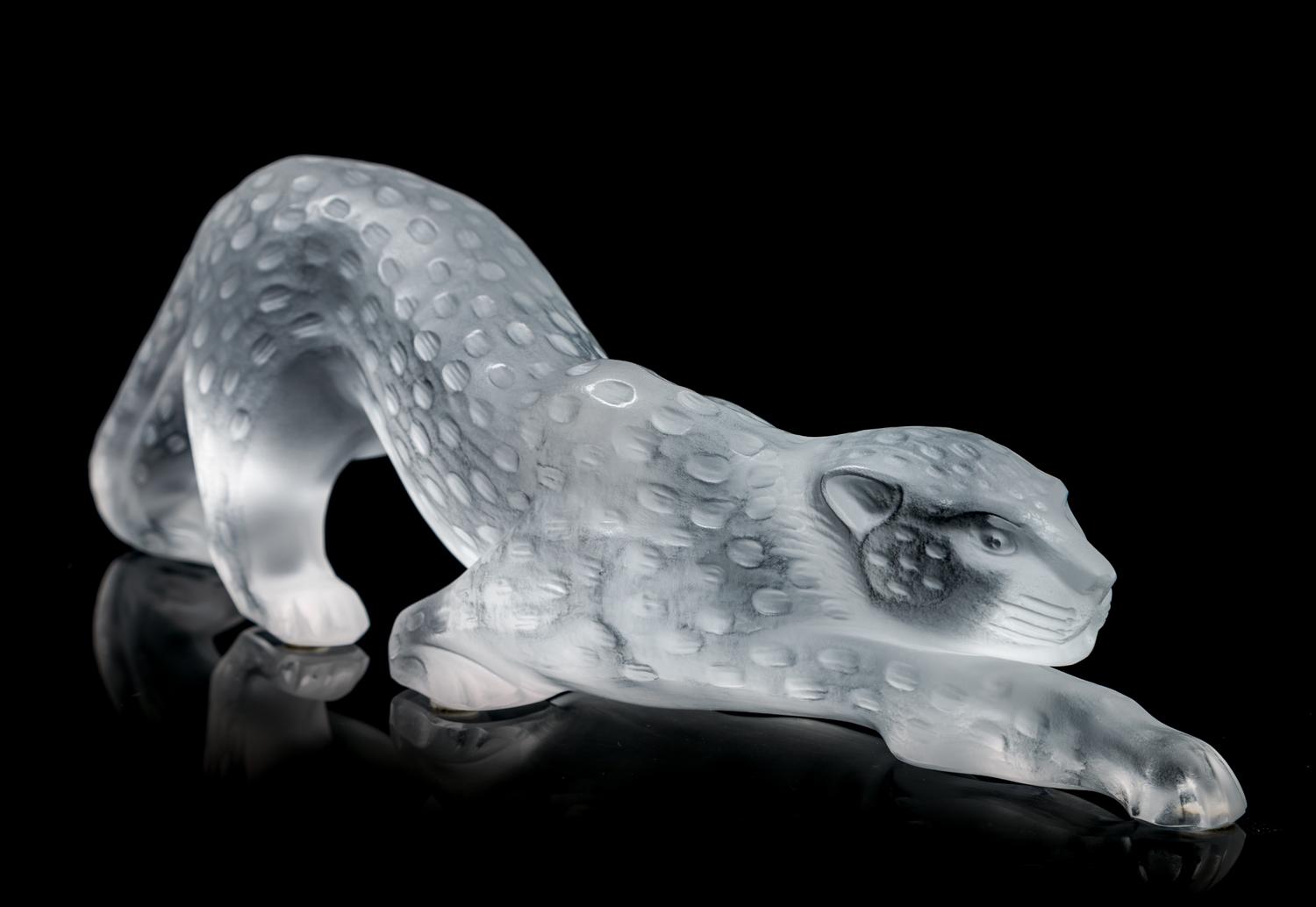 A Lalique Zeila Length 14 5/8 inches