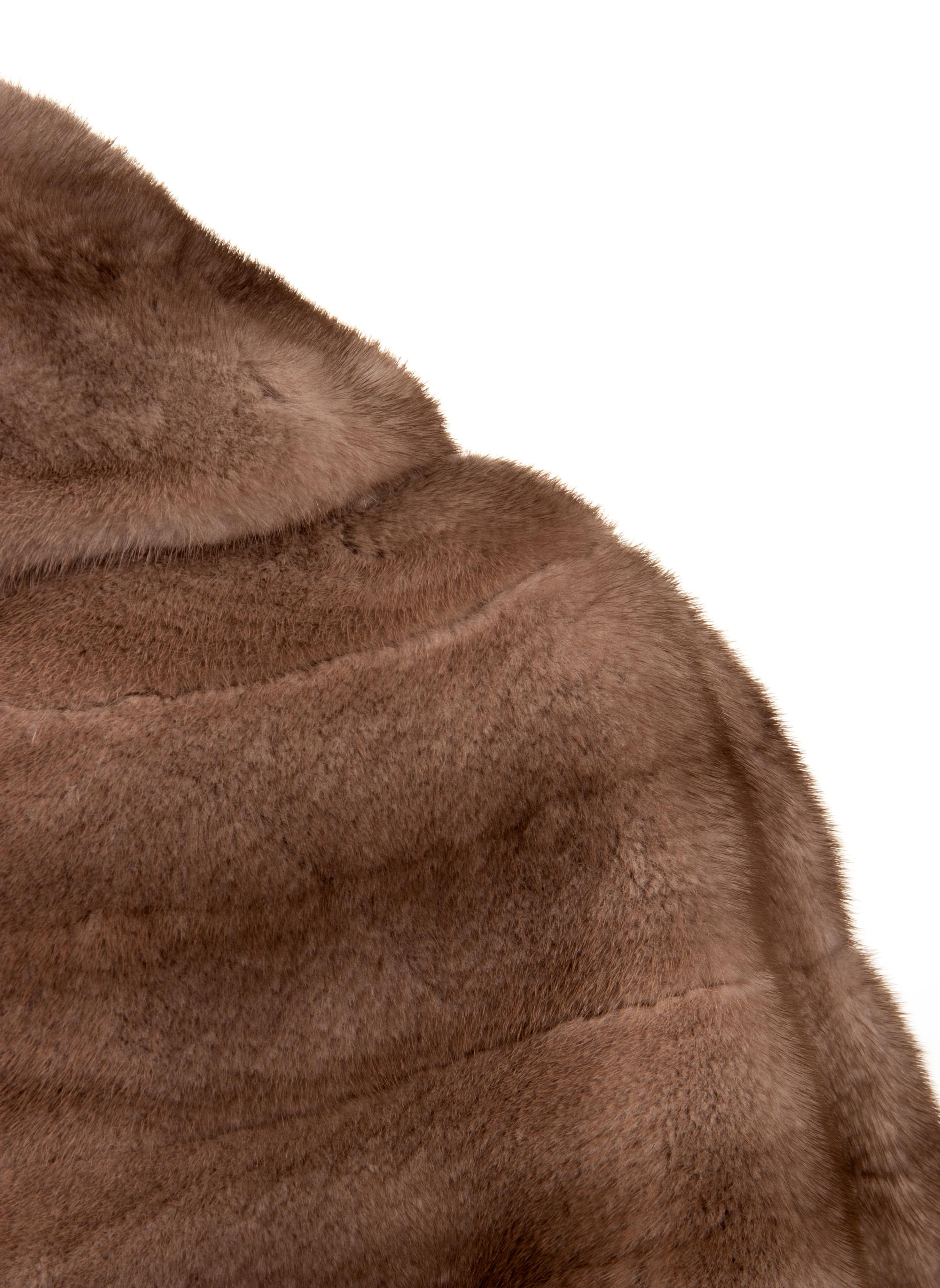 J. Mendel Natural Mink Fur Wrap