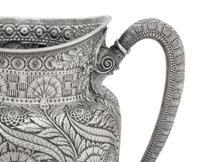 A Tiffany and Co. Silver Arabesque Water Pitcher