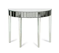 A Mirror-Veneered Console Table