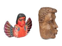 A Pair of Mexican Folk Art Carvings
