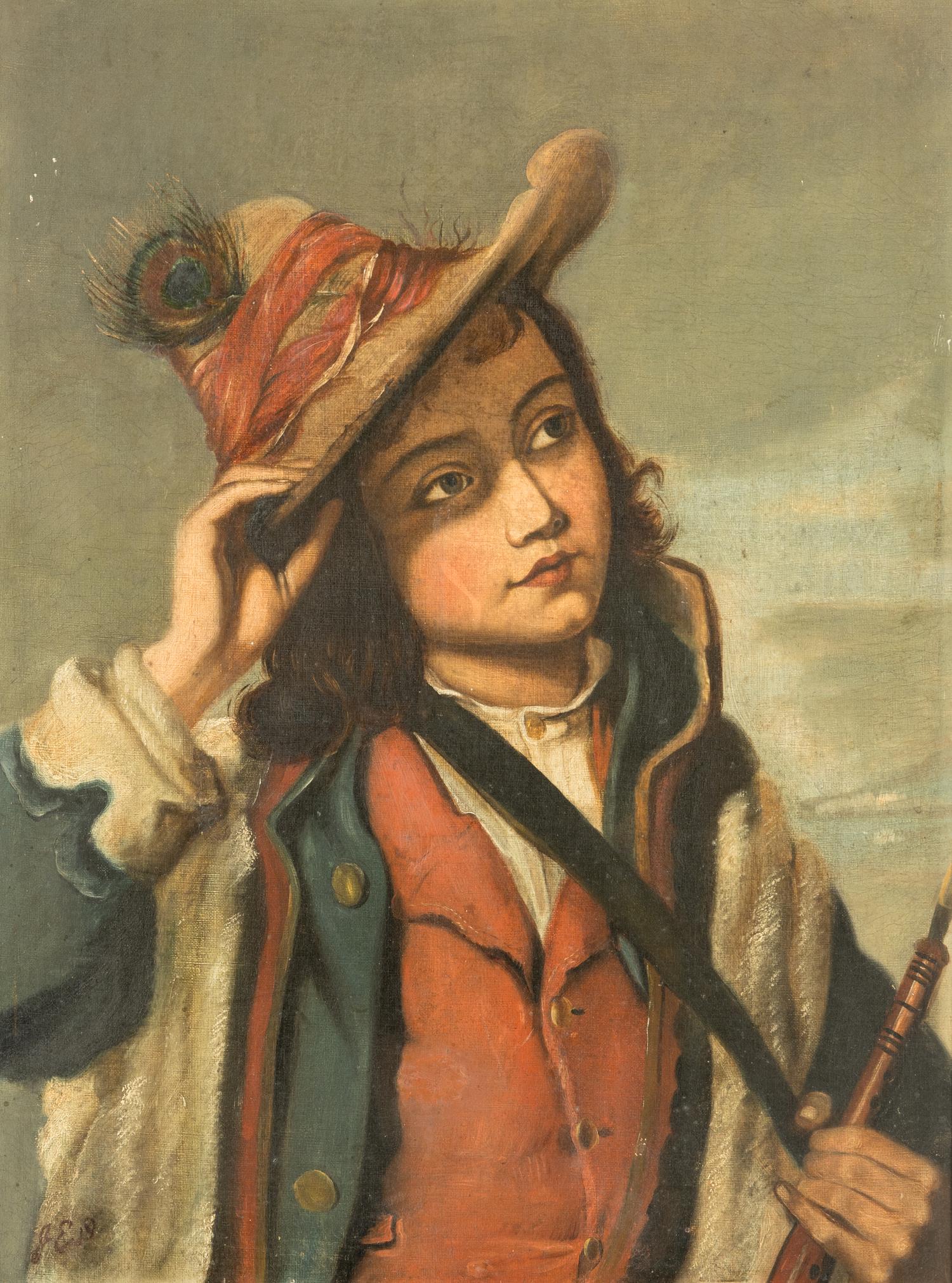 Neapolitan Boy and Girl (a pair of works)