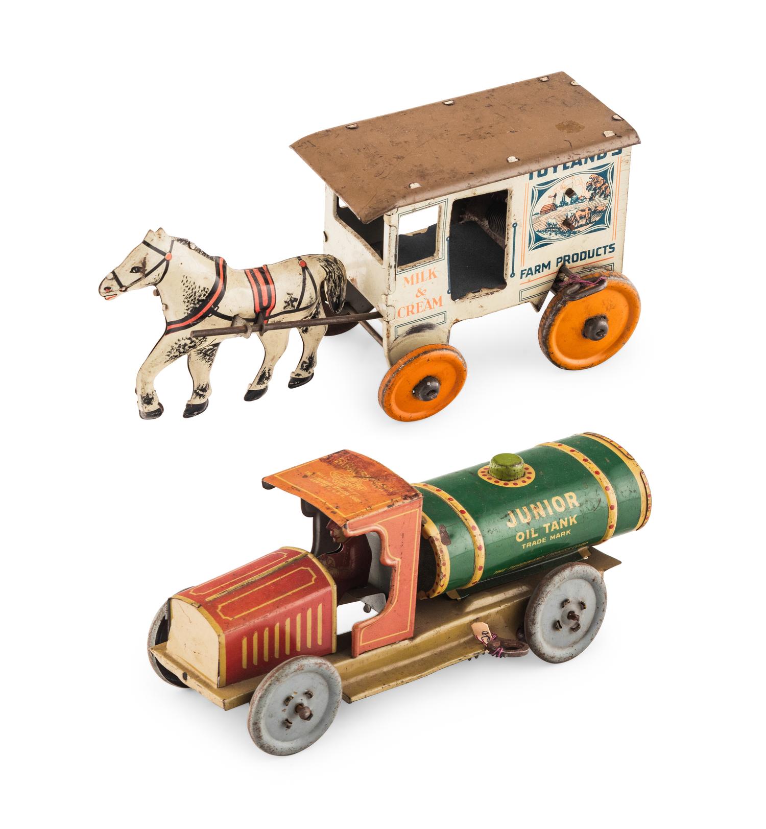 Two Tin Lithograph Toys