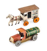 Two Tin Lithograph Toys