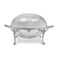 An English Silver-Plate Warmer