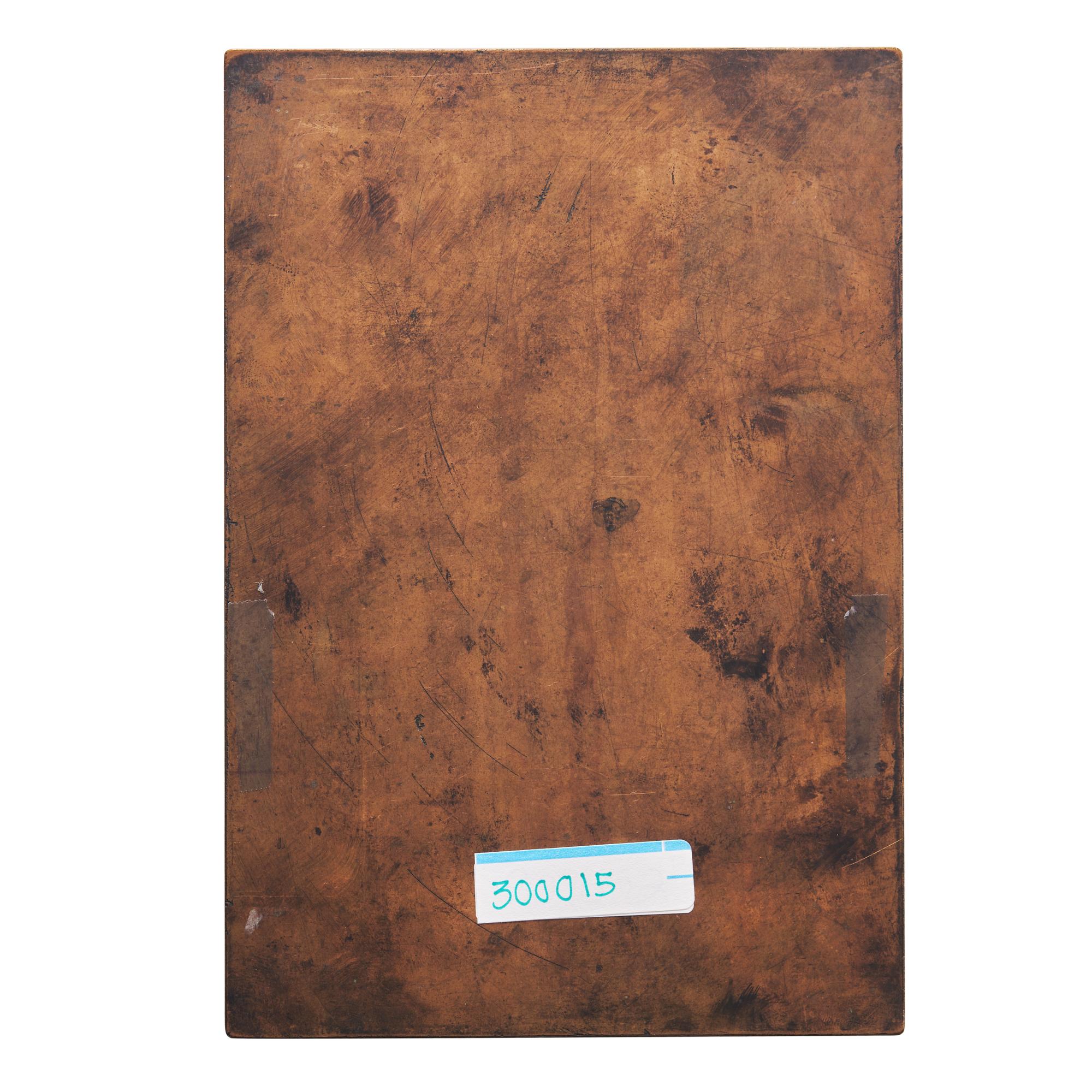 Henri Matisse (French, 1869–1954) — Original Copper Plate for Visage aux Yeux fixés vers le Sol , 1946