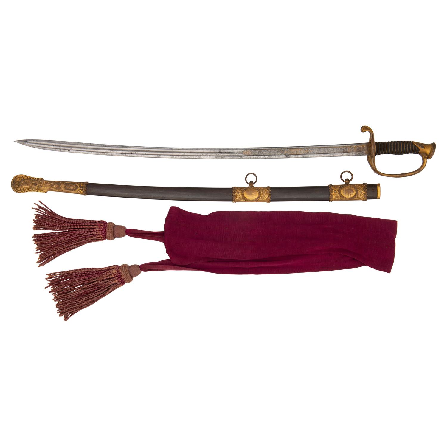 Imported Presentation Model 1850 Staff and Field Officers Sword of Edward Murray