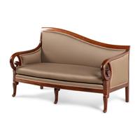 A North European Mahogany Settee