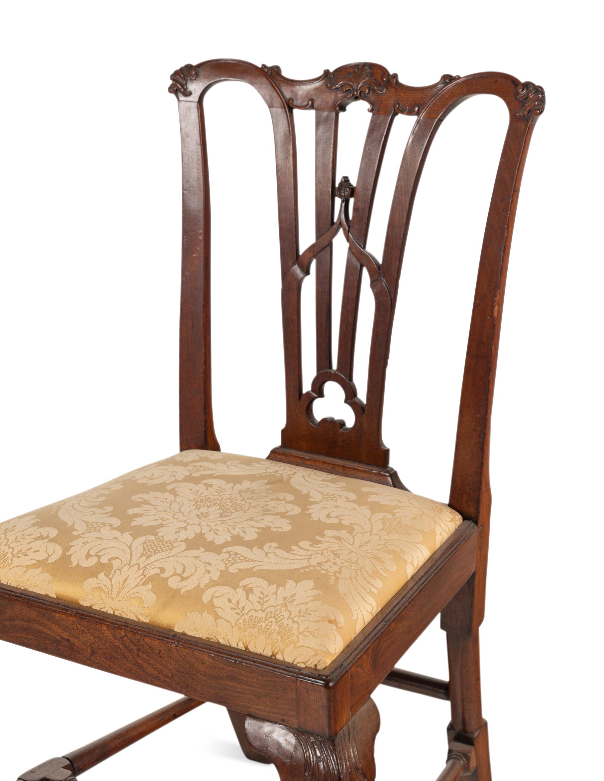 An English Walnut Side Chair