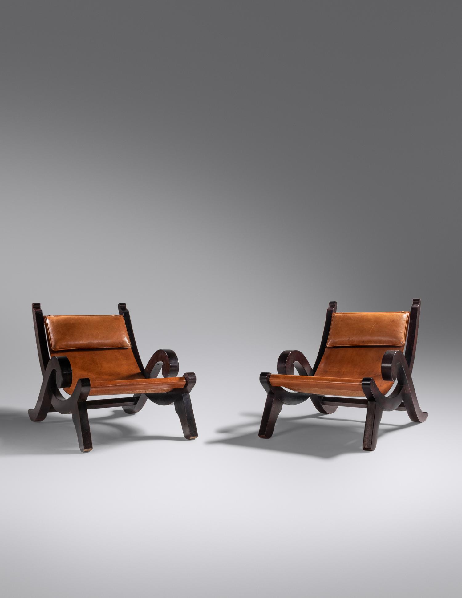 Pair of Lounge Chairs