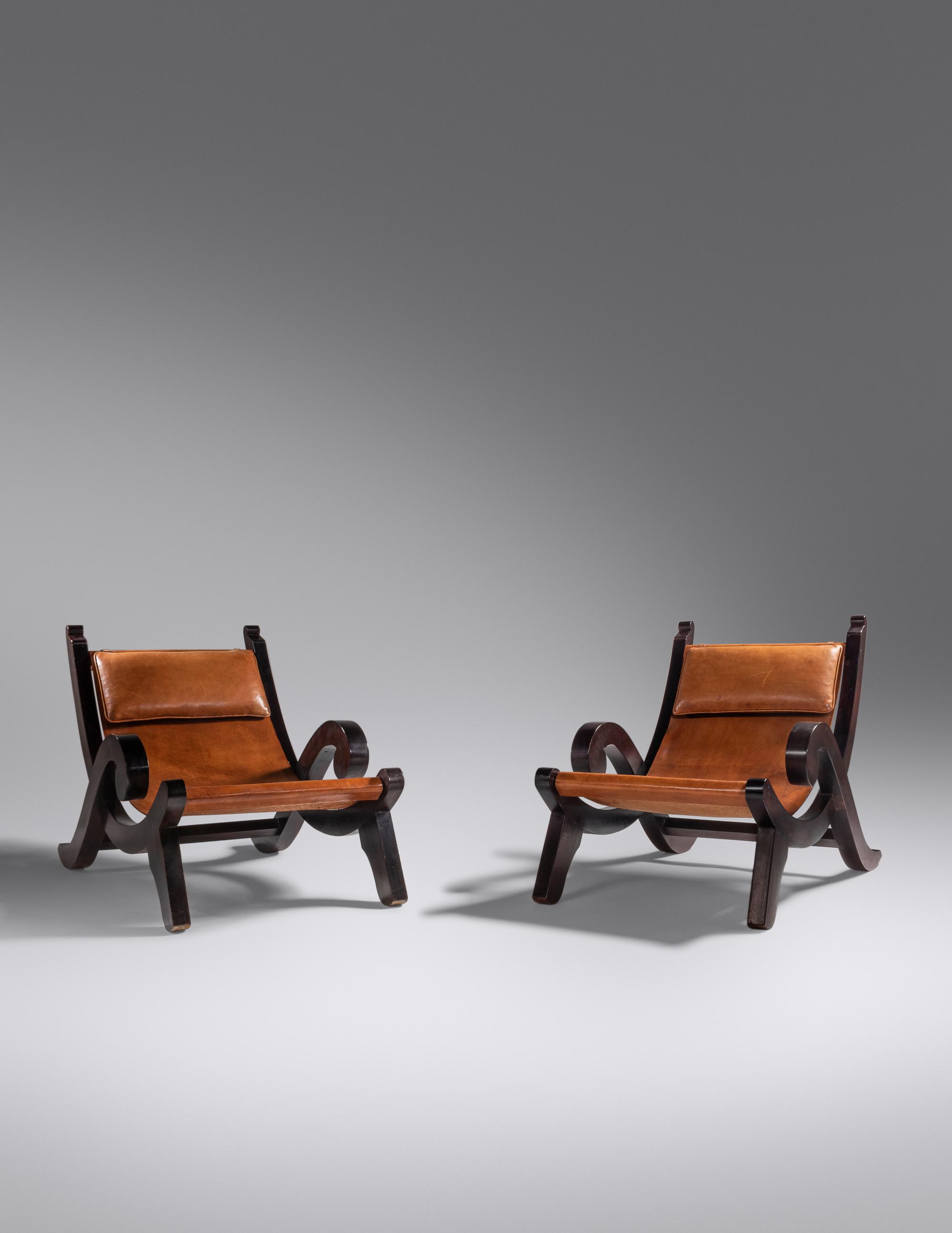 Pair of Lounge Chairs