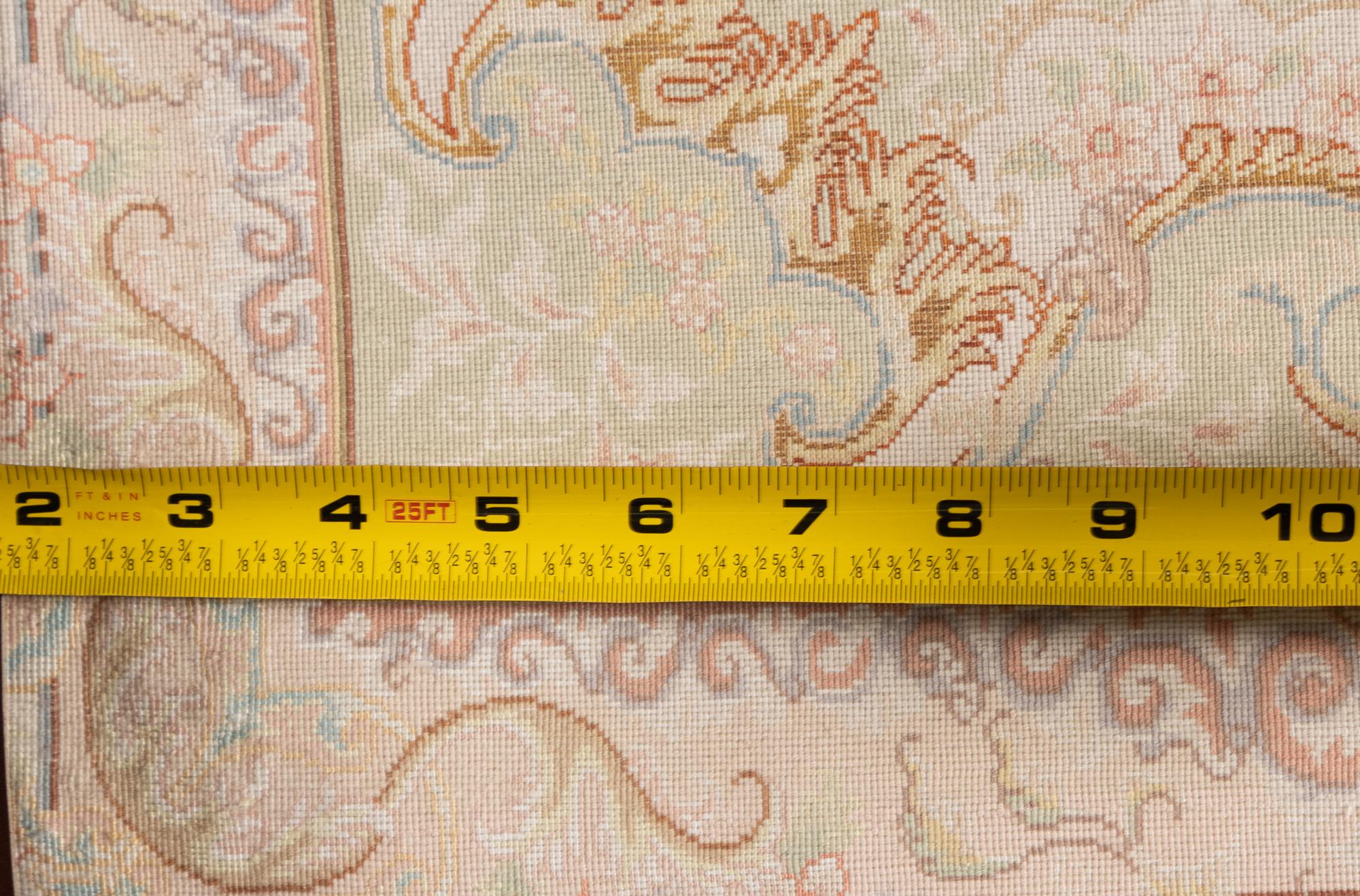 An Isfahan Silk Rug