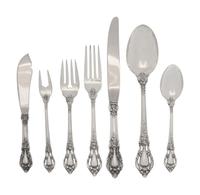 An American Silver Flatware Service