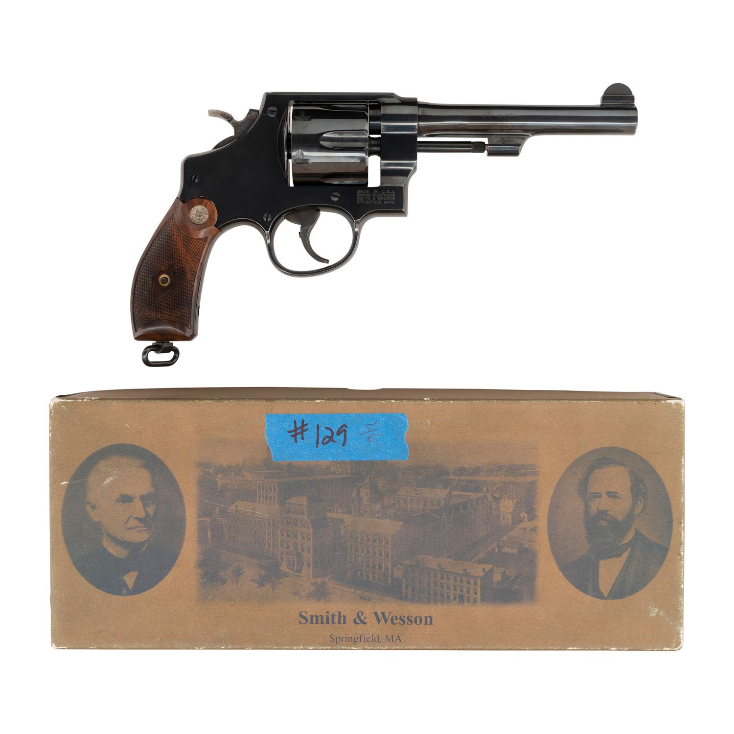 *Smith & Wesson Performance Center Heritage Series Model 25-12 .45 ACP Revolver in Box