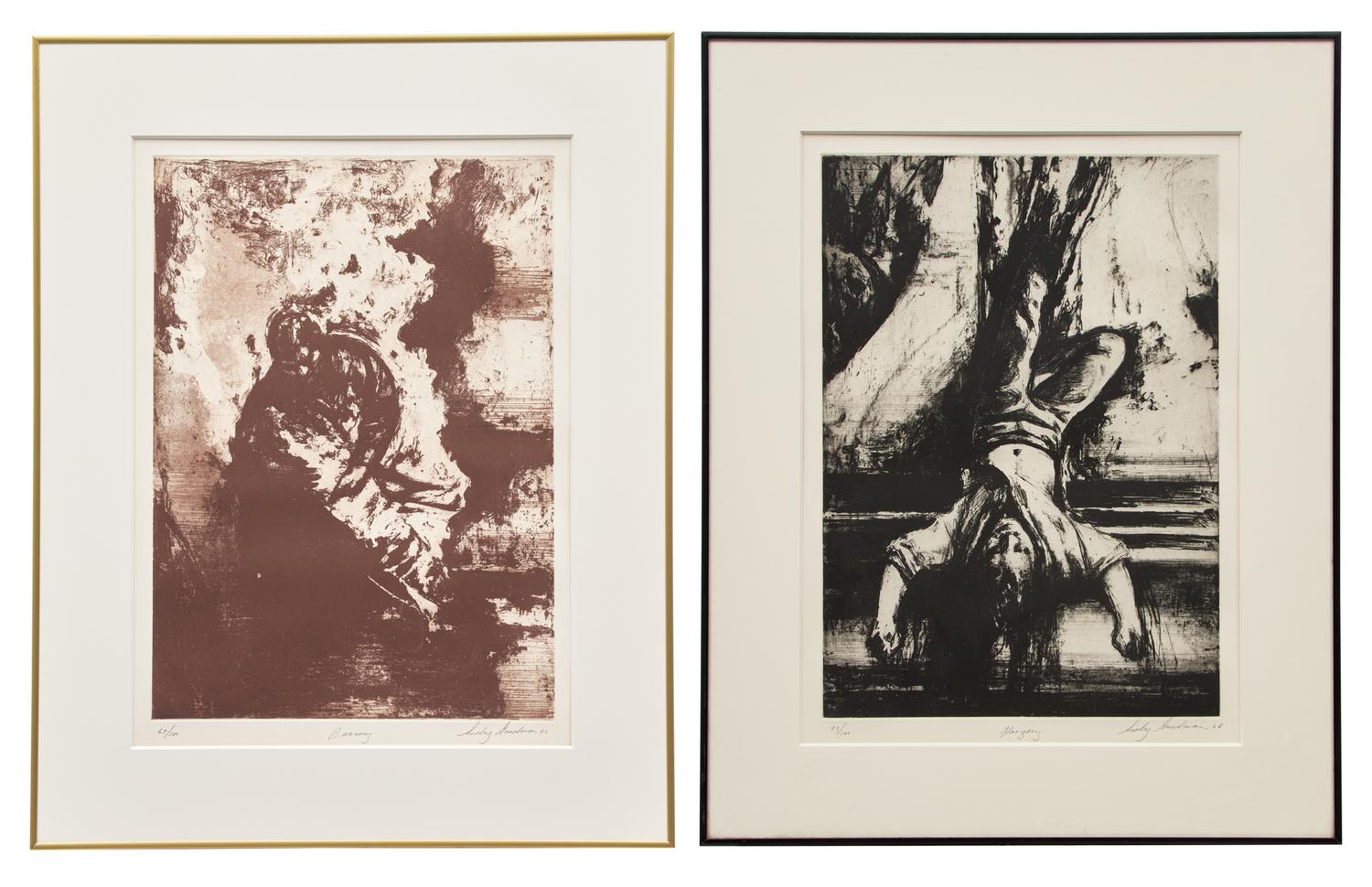 Burning , 1986 with Hanging , 1986 (2 works)
