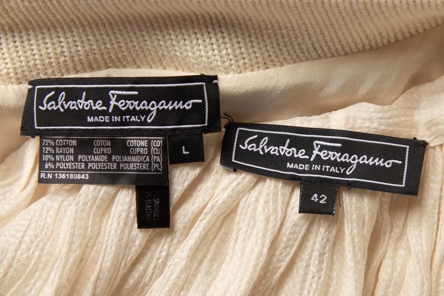 Ferragamo Blouse and Jacket