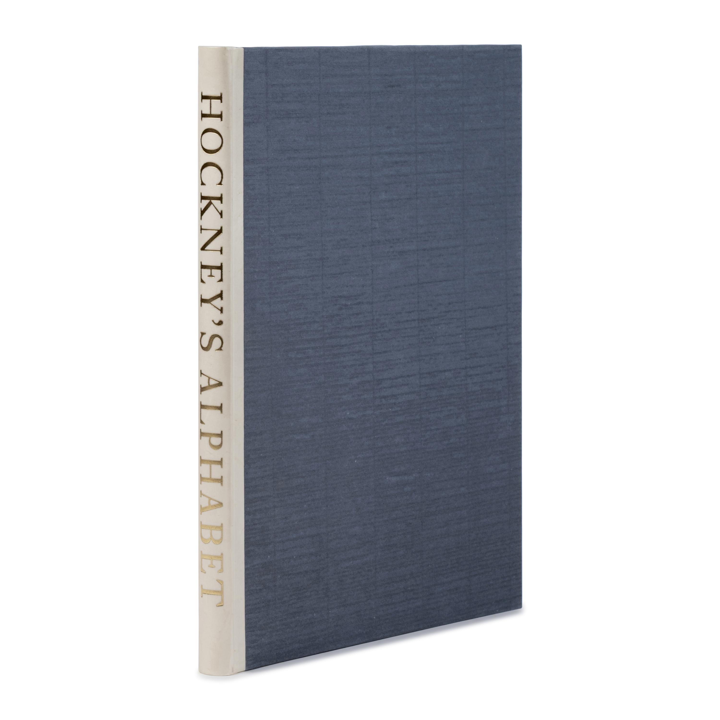 [Artist Book]. Hockney, David (b.1937). Hockney's Alphabet . Stephen Spender, editor. London: Faber & Faber, 1991.