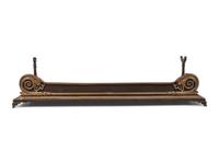 An Empire Style Gilt Bronze Fireplace Fender