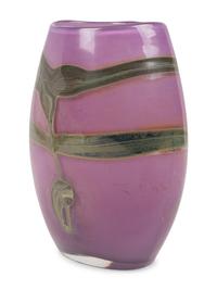 A Studio Glass Vase Attributed to Samuel Herman for Val St. Lambert
