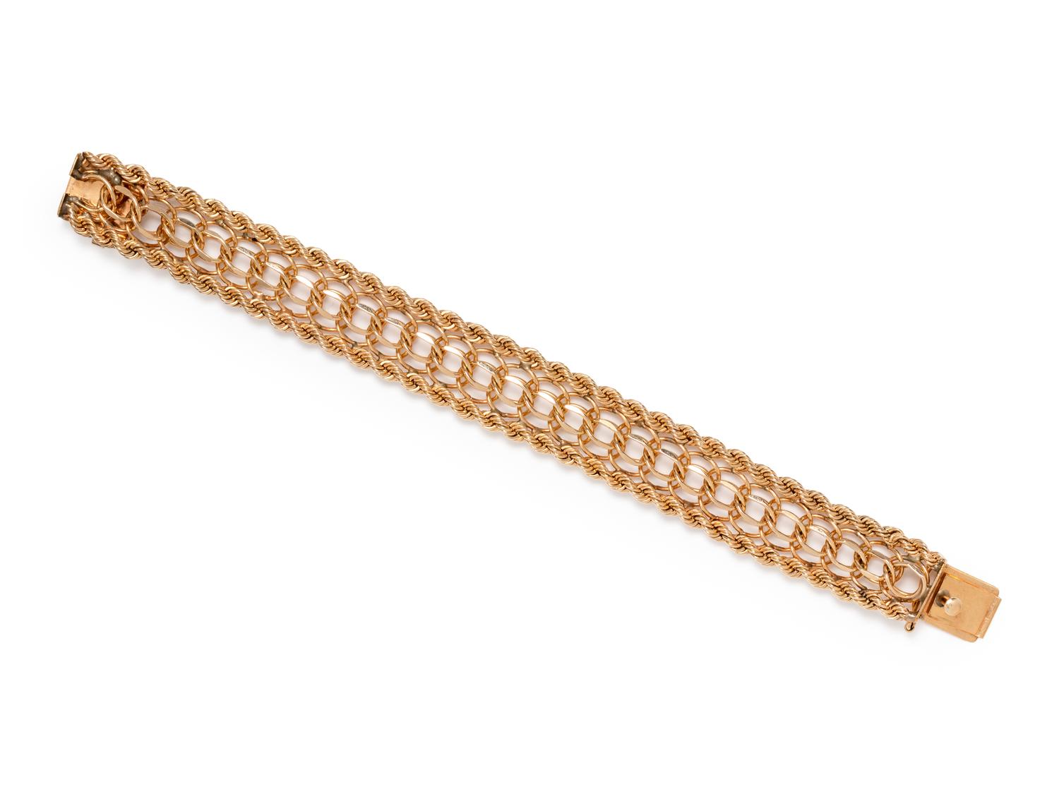 YELLOW GOLD BRACELET