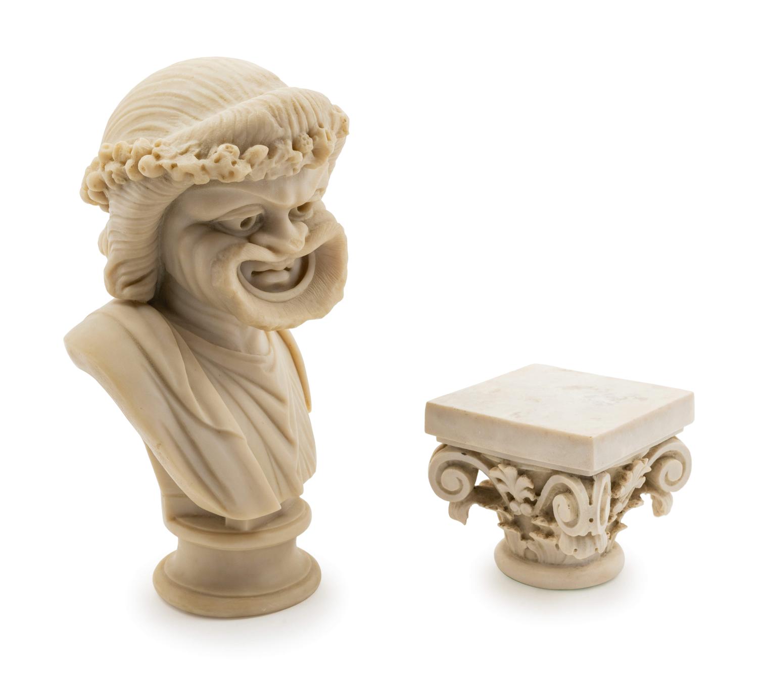 A Continental Marble Bust