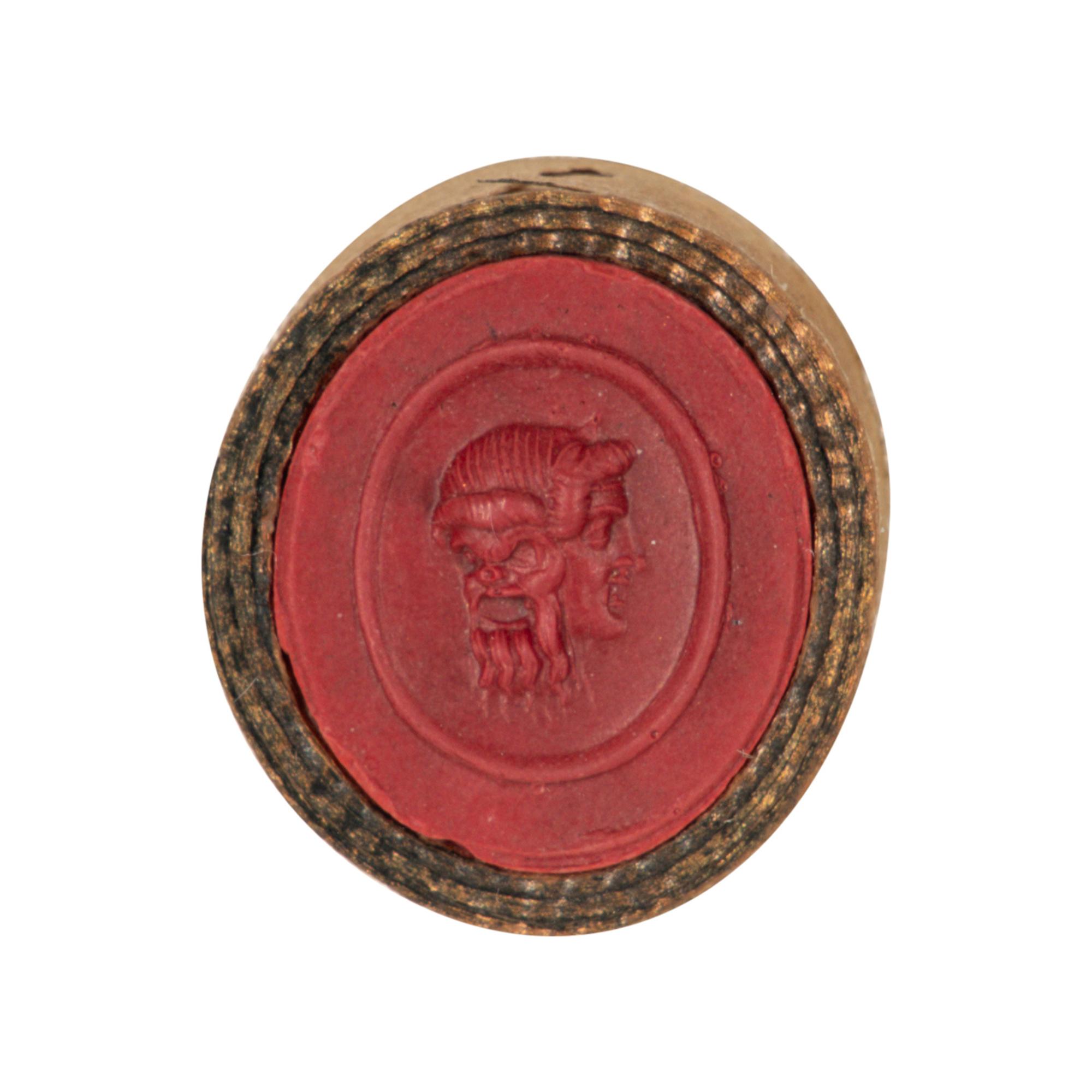 Eight Framed Grand Tour Plaster Intaglios