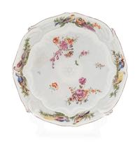 A Large Chelsea Porcelain Plate — C. 1760