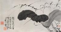 Two Chinese Woodblock Print Scrolls