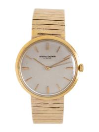 VACHERON & CONSTANTIN, YELLOW GOLD WRISTWATCH