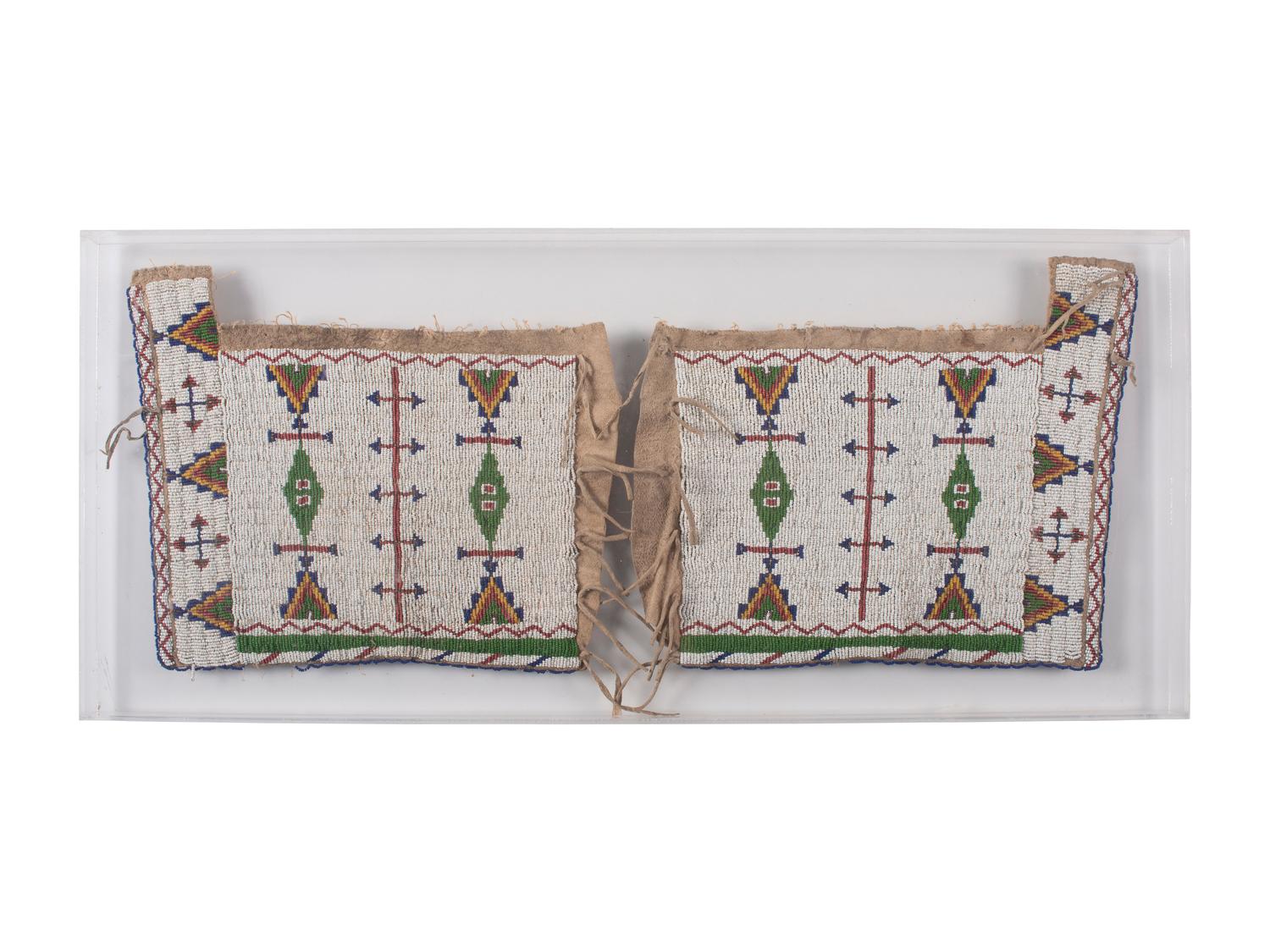 Sioux Child's Beaded Hide Leggings