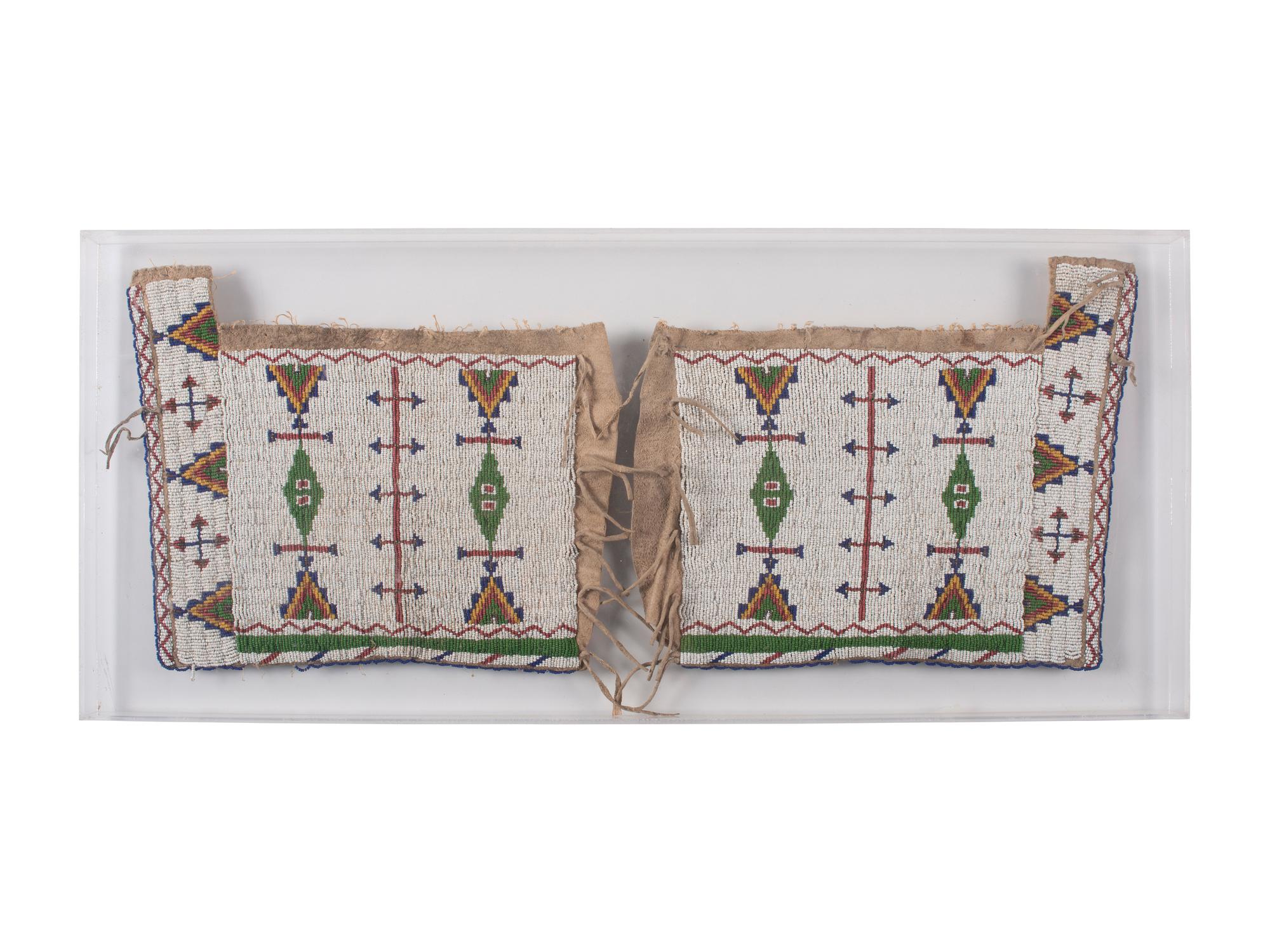 Sioux Child's Beaded Hide Leggings