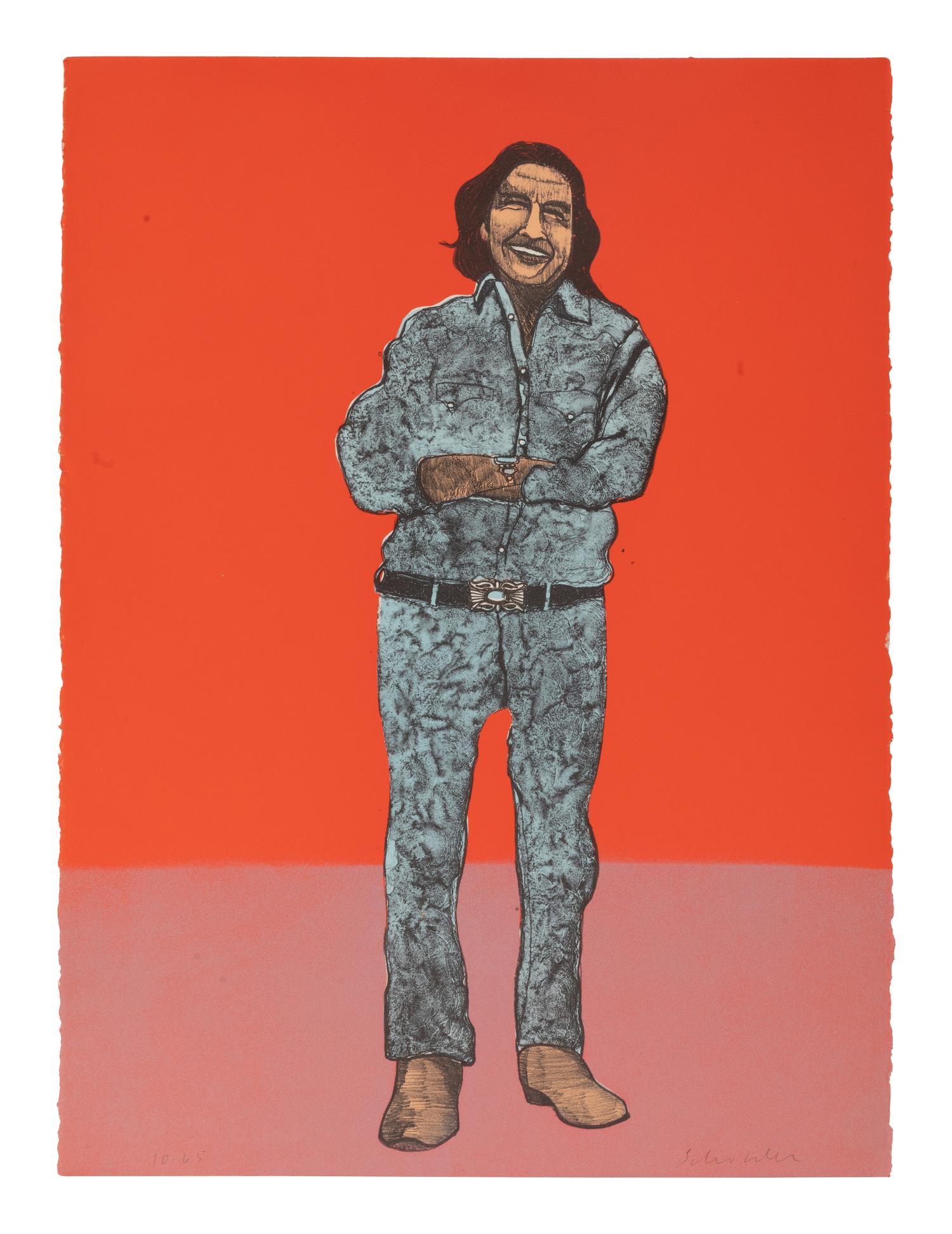 Laughing Artist , edition 10/65
