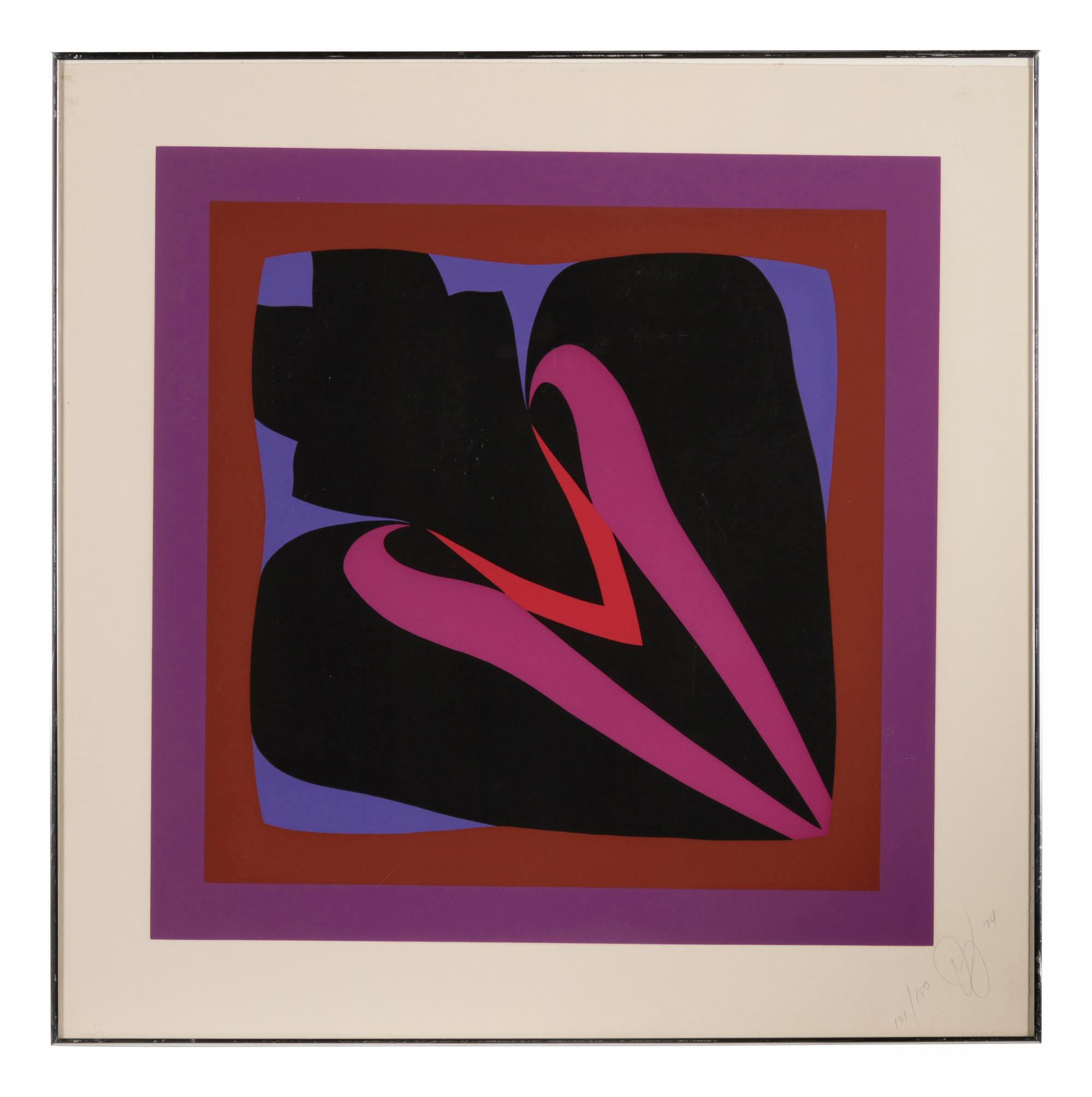 Untitled (Group of 6 works) 1972, together with Untitled, 1974